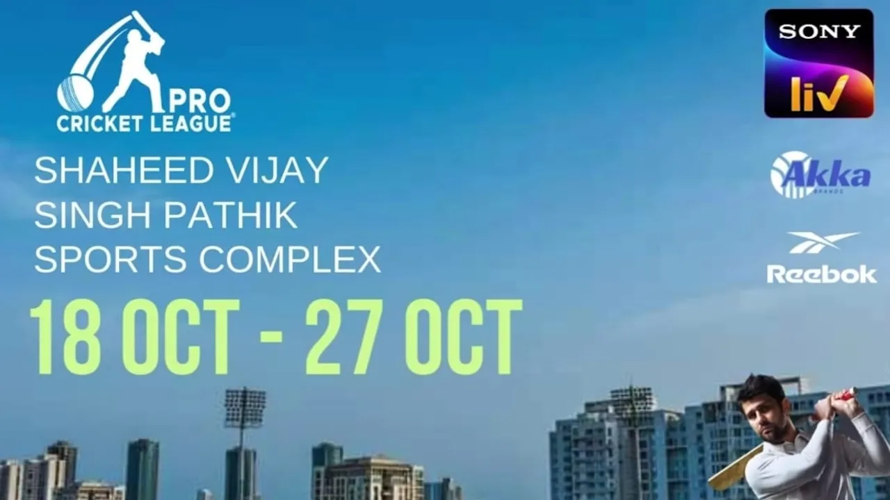 Pro Cricket League on Sony Liv