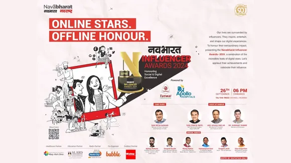 Navabharat influencer award