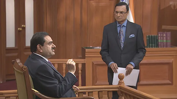 Gautam Adani to appear in Rajat Sharma's “Aap Ki Adalat” show