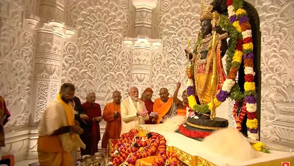 Aaj Tak beats all channels across genres during Ayodhya Ram Temple consecration