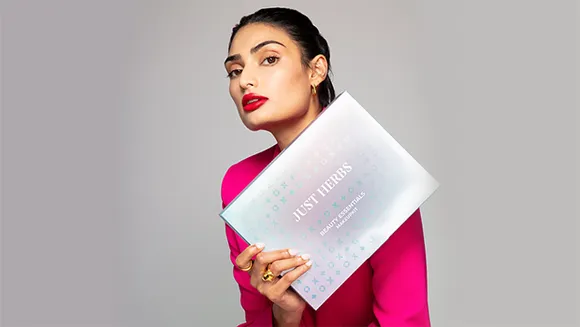 Athiya Shetty becomes the face of Just Herbs' natural makeup line