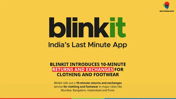 Blinkit 10-minute returns 