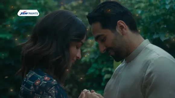 Alia Bhatt, Ayushmann Khurranna in JSW Paints ad
